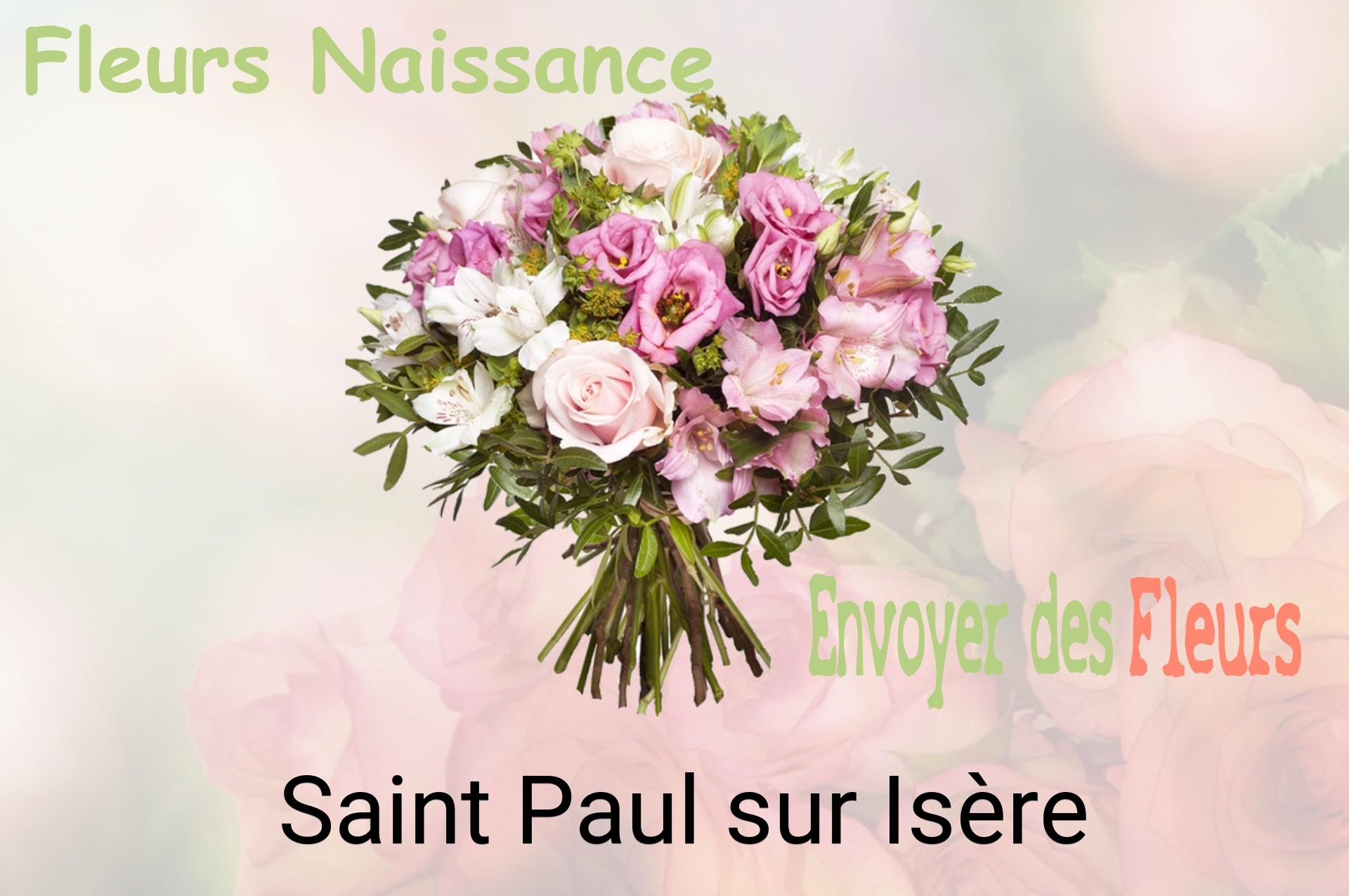 Bouquet de fleurs de naissance livré à Saint-Paul-sur-Isère