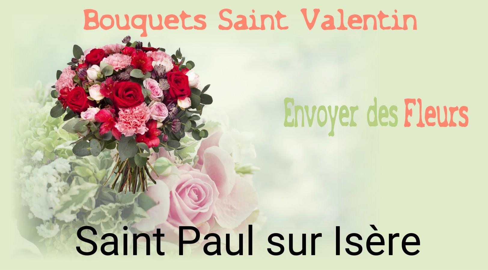 Roses de Saint-Valentin livrées à Saint-Paul-sur-Isère